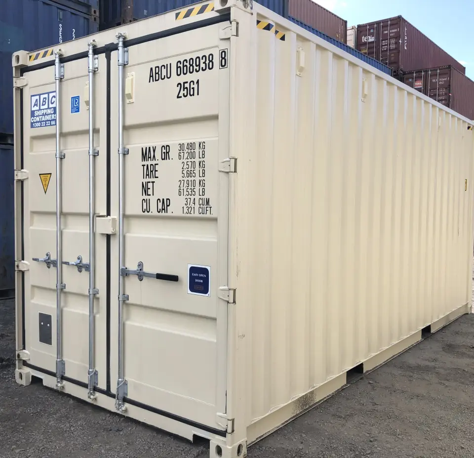 20' High Cube Shipping Container (Steel Floor) ABCU6689388, photo 1 of 5