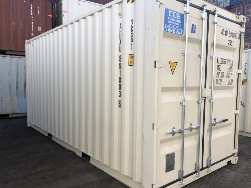 20' High Cube Shipping Container (Steel Floor) ABXU8910038, photo 1 of 7