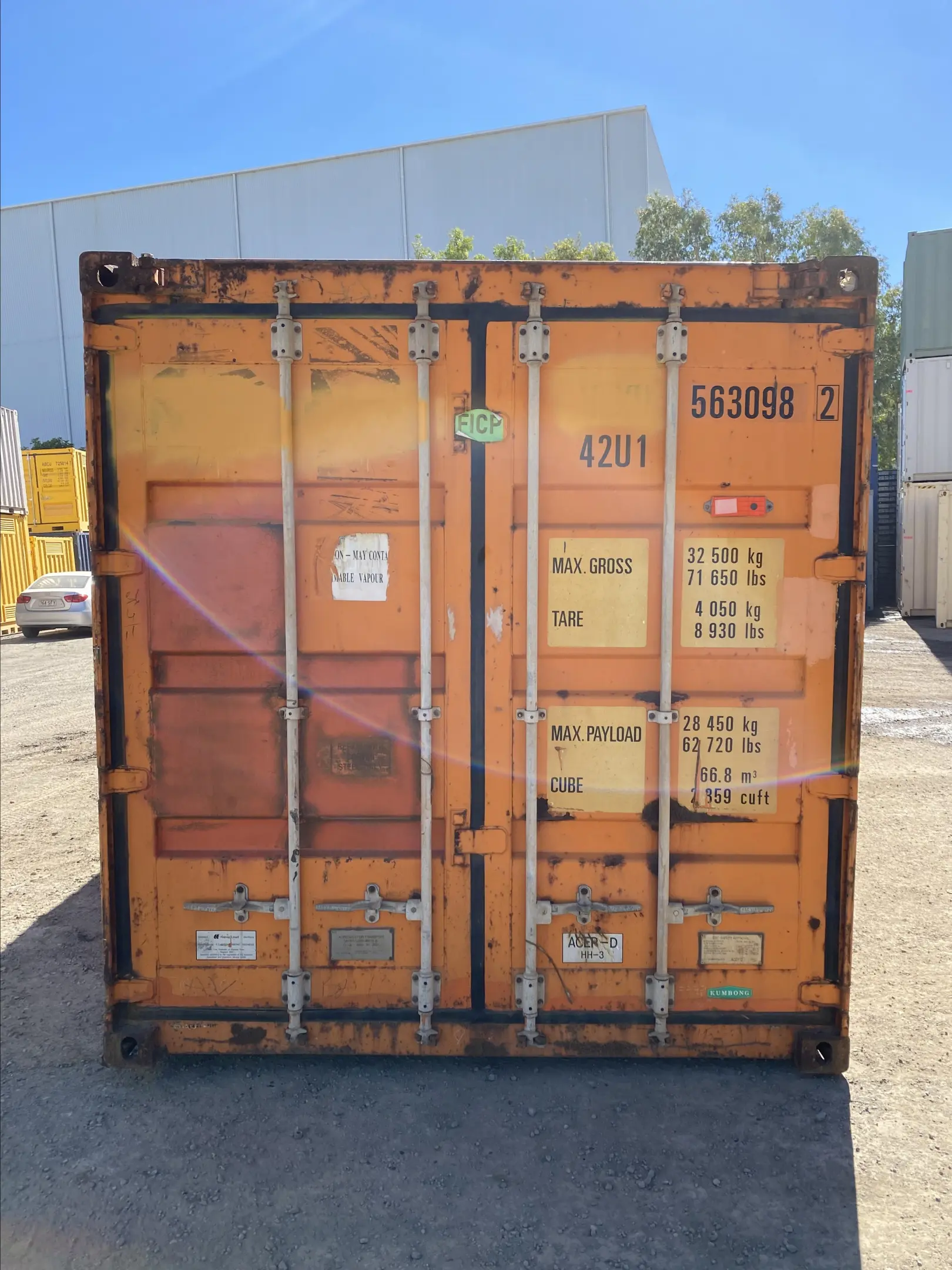 40ft General Purpose HLXU5630982, photo 5 of 10