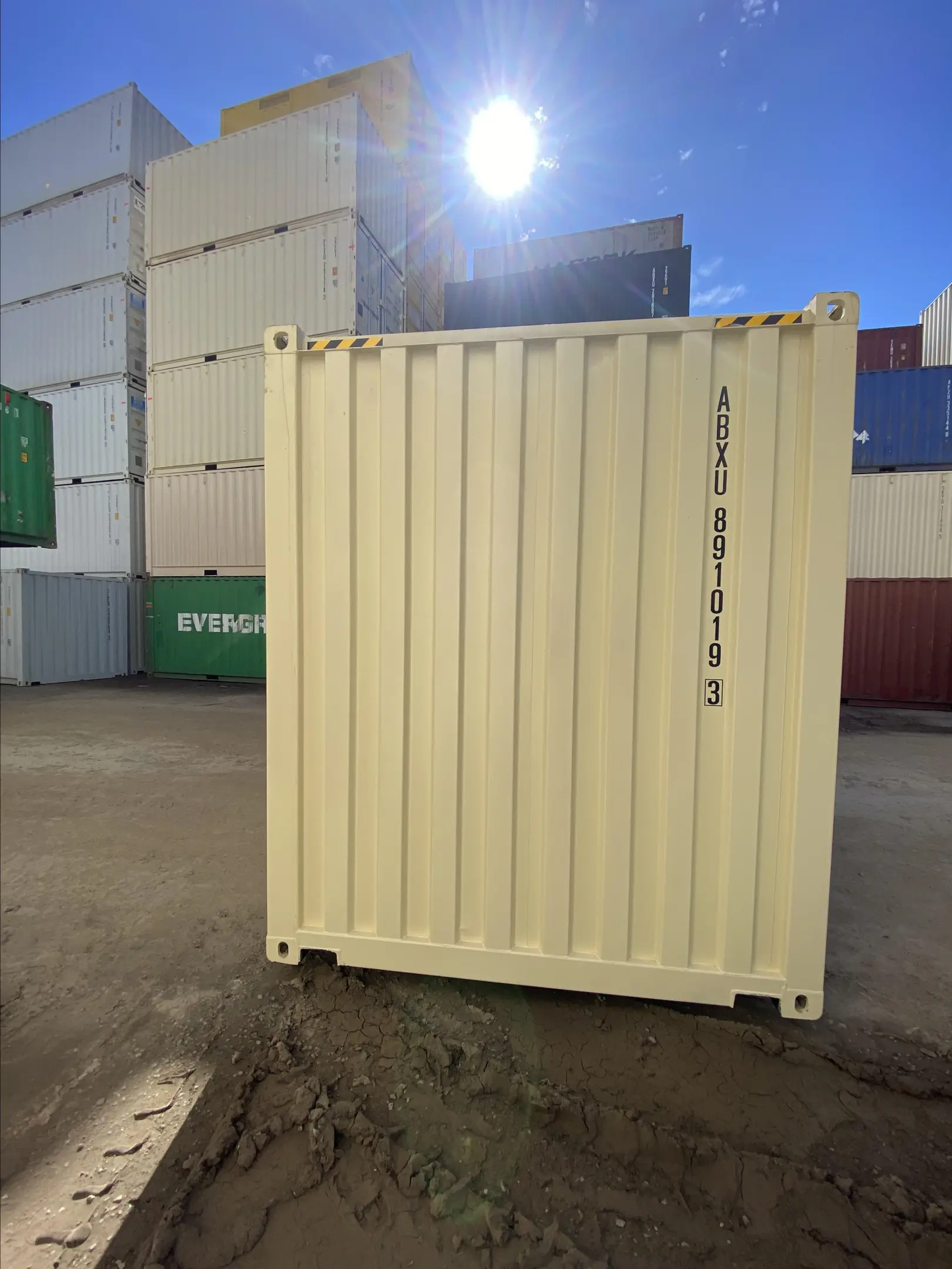 20' High Cube Shipping Container (Steel Floor) ABXU8910193, photo 4 of 10