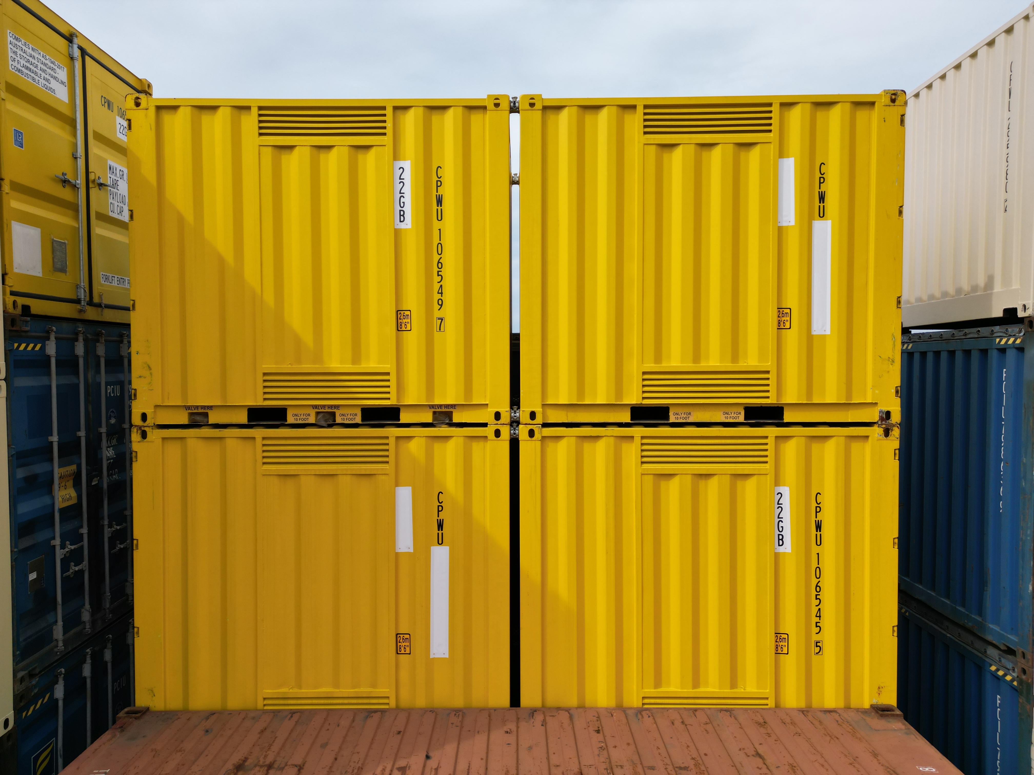 10ft Dangerous Goods Shipping Container