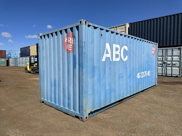 20ft used shipping container