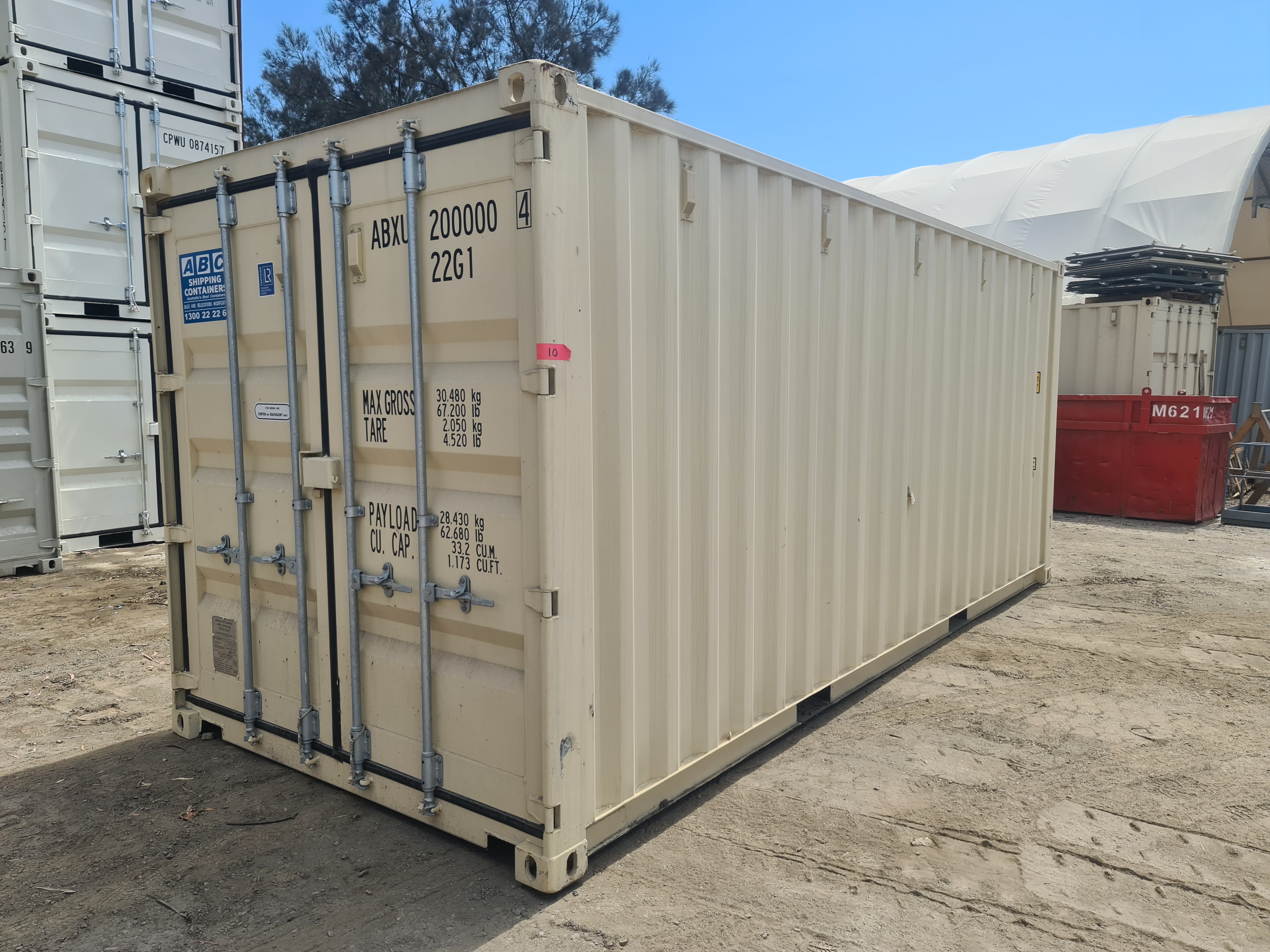 20ft new general purpose shipping container.