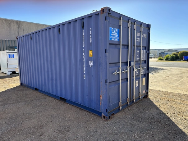 Outside of a grade 7 20ft container.
