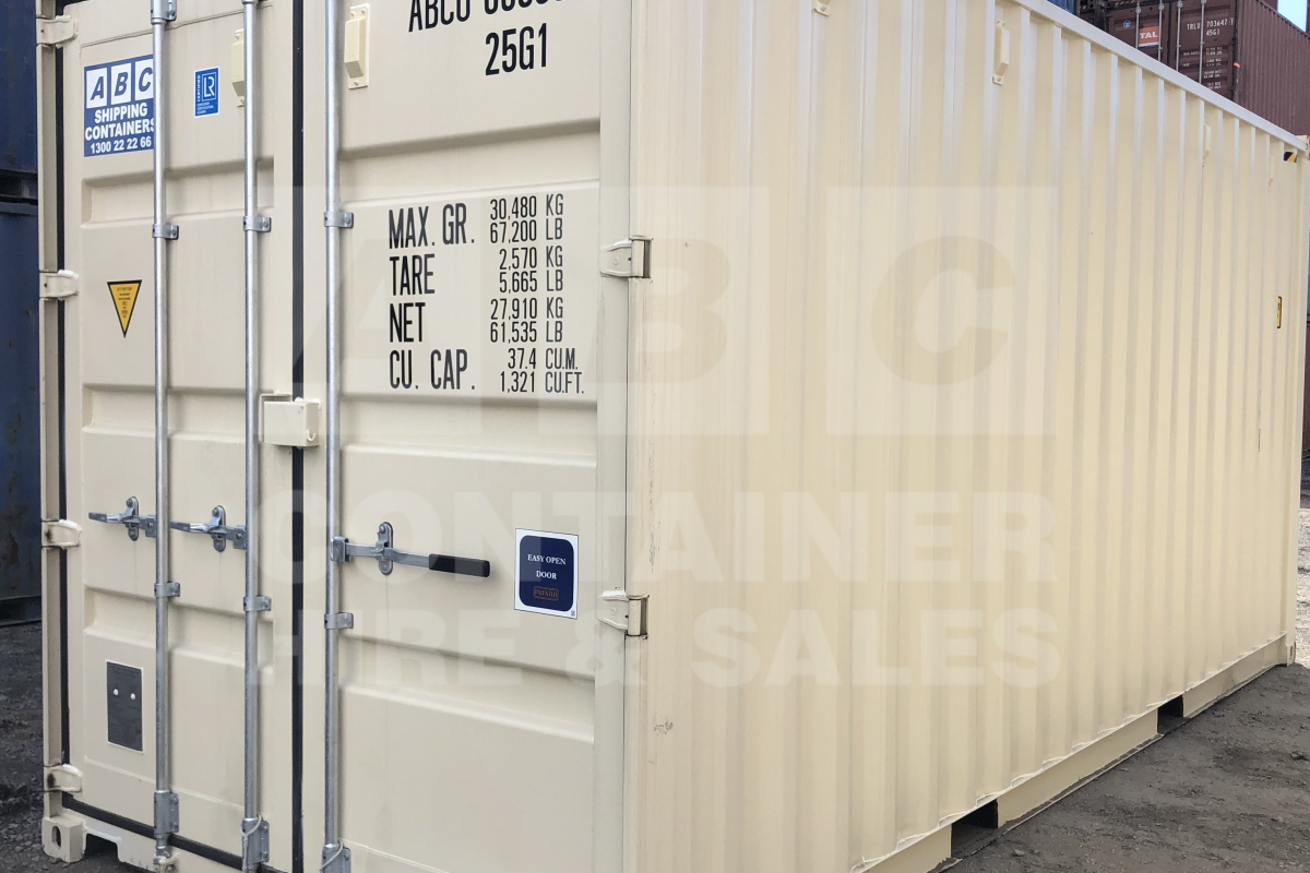 20 Foot High Cube with Steel Floor