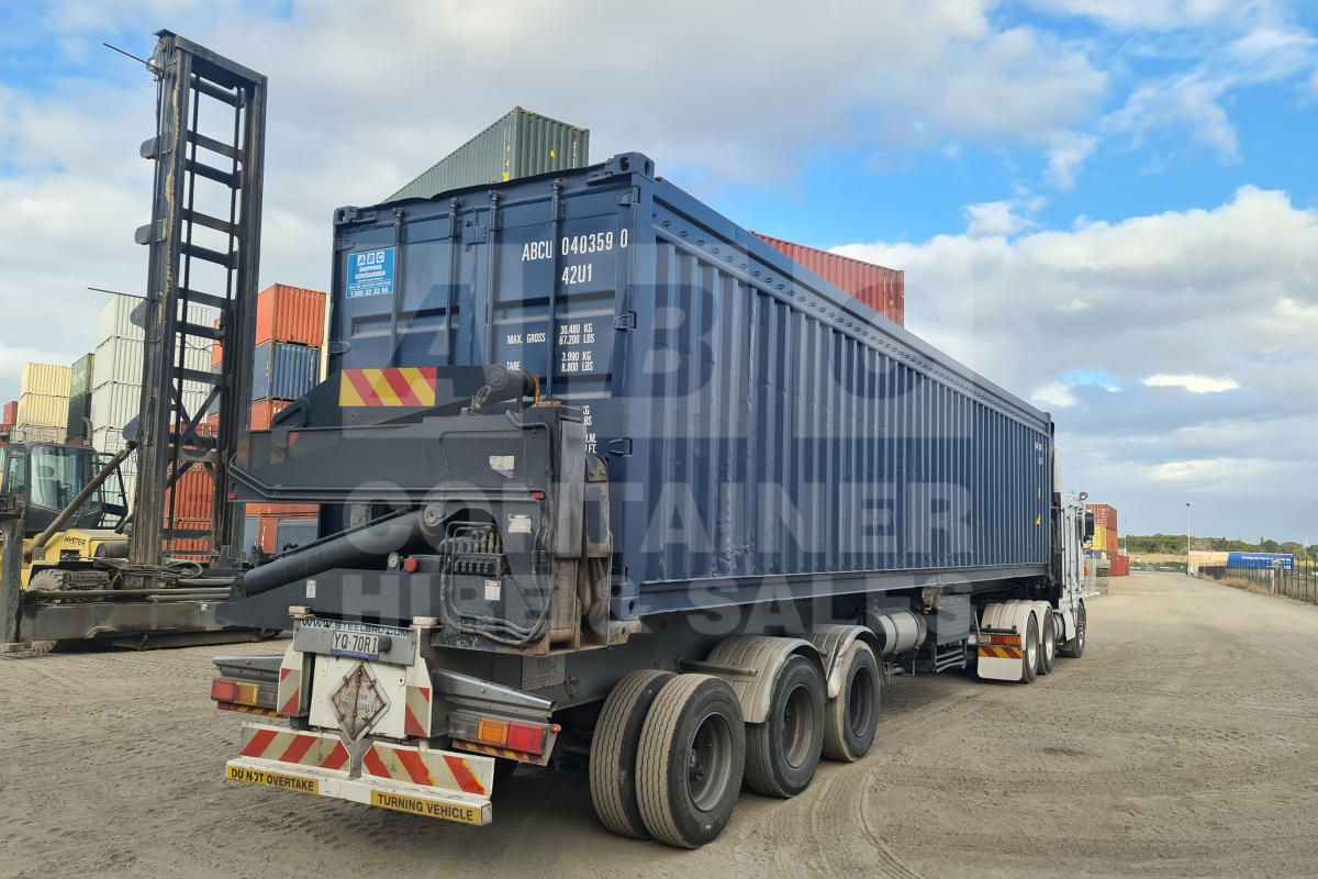 40 Foot Open Top - Cargo graded and refurbished