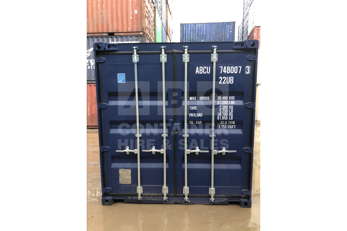 Rank 8 out of 10 new build blue 20' Standard Height Open Top (Tarp and Bows - steel floor) in Brisbane.