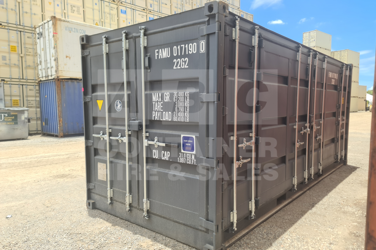 20 Foot Full Side Opening Container Rank 9/10