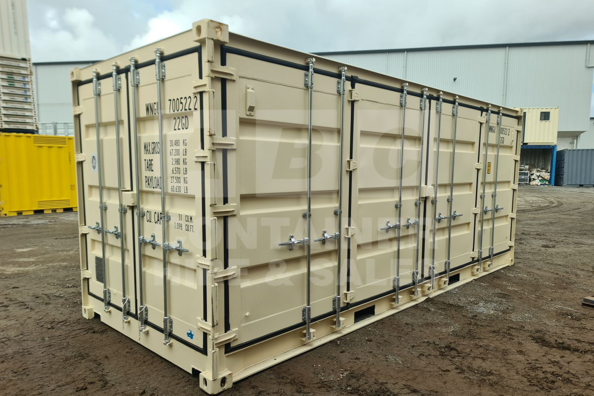 20 Foot Side opening container