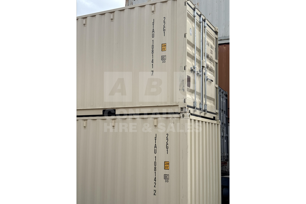 20 Foot Single use container