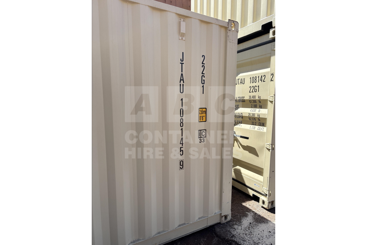 20 Foot New Build / Single use container