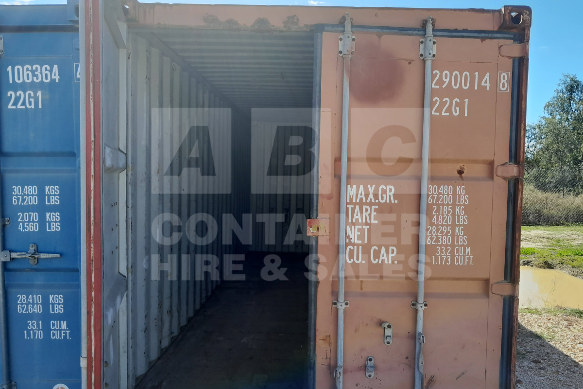 Shipping Container Stock Clearout ABC Container Hire & Sales