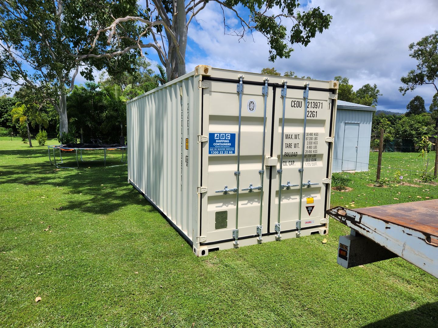 20ft general purpose shipping container