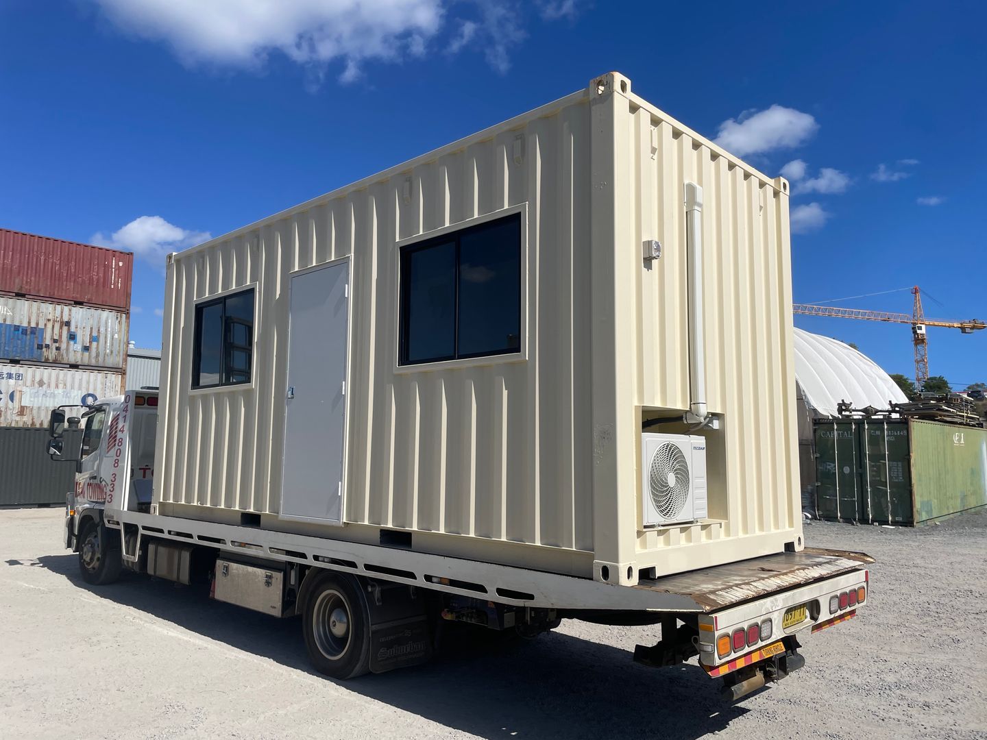 20ft modified shipping container